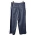 Ann Taylor Linen Blend Wide Leg Crop Trouser Pants Size 10