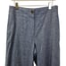 Ann Taylor Linen Blend Wide Leg Crop Trouser Pants Size 10