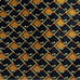 Salvatore Ferragamo 100% Silk Neck Tie Golf Clubs Novelty Print Geometric Italy