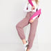 NWT OLD NAVY Extra High-Waisted Jogger Sweatpants Color: Woodrose SIZE MEDUIM E