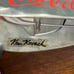 Coca-Cola Silver Limited Edition 12585 Die Cast Metal Pedal Plane