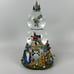 Disney Double Snow Globe A Dream Is A Wish Your Heart Makes Music Animated RARE
