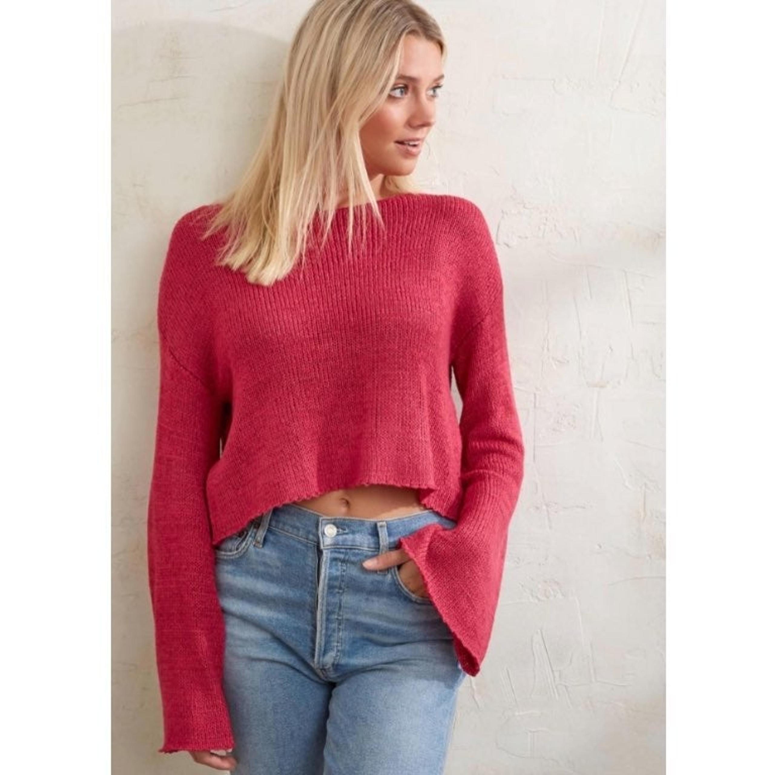 MINKPINK New City Crop Sweater Size M