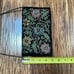 Vintage Zardozi handmade black velvet embroidered beaded floral crossbody bag