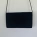 Vintage Zardozi handmade black velvet embroidered beaded floral crossbody bag