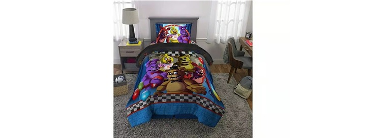 Five Nights At Freddy's "Security Camera" 3pc Twin Sheet Set