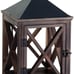 CANDLE WARMERS Wooden Farmhouse Candle Warmer Lantern for Top-Down Candle