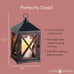 CANDLE WARMERS Wooden Farmhouse Candle Warmer Lantern for Top-Down Candle