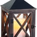 CANDLE WARMERS Wooden Farmhouse Candle Warmer Lantern for Top-Down Candle