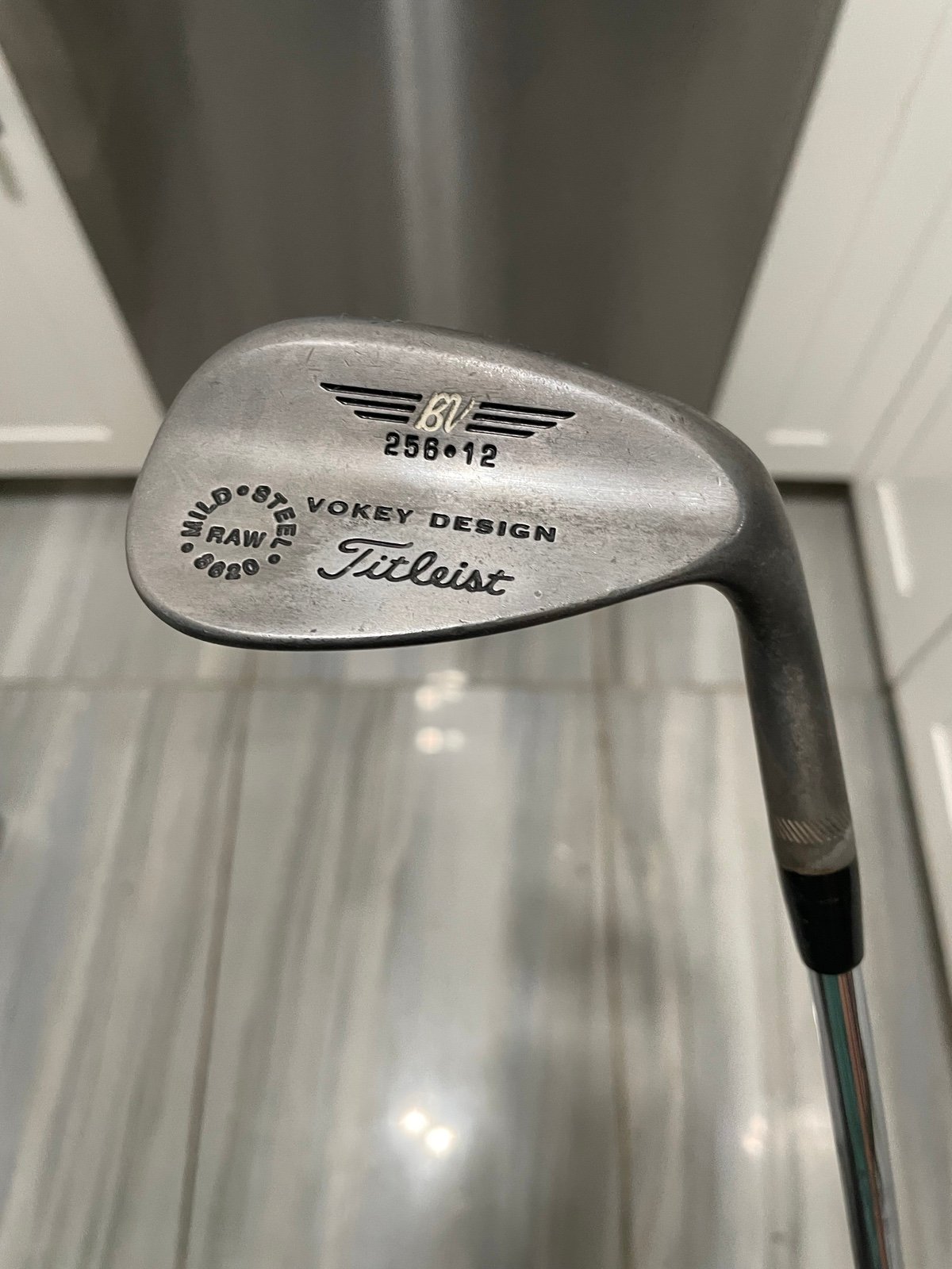 Titleist BV256•12 Vokey Design Mild Steel Raw 8620 35.5” RH