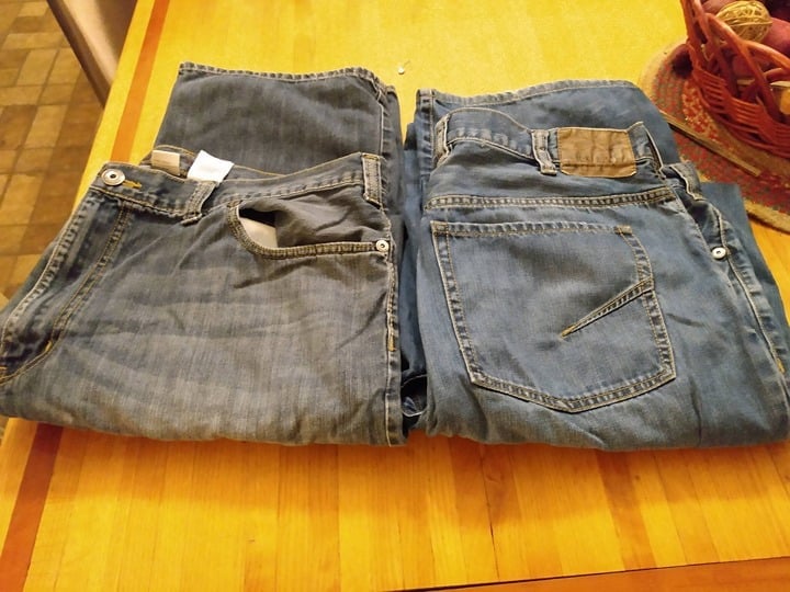 2 Pairs True Nation Authentic & True 44 x 34 Men's Jeans Big & Tall