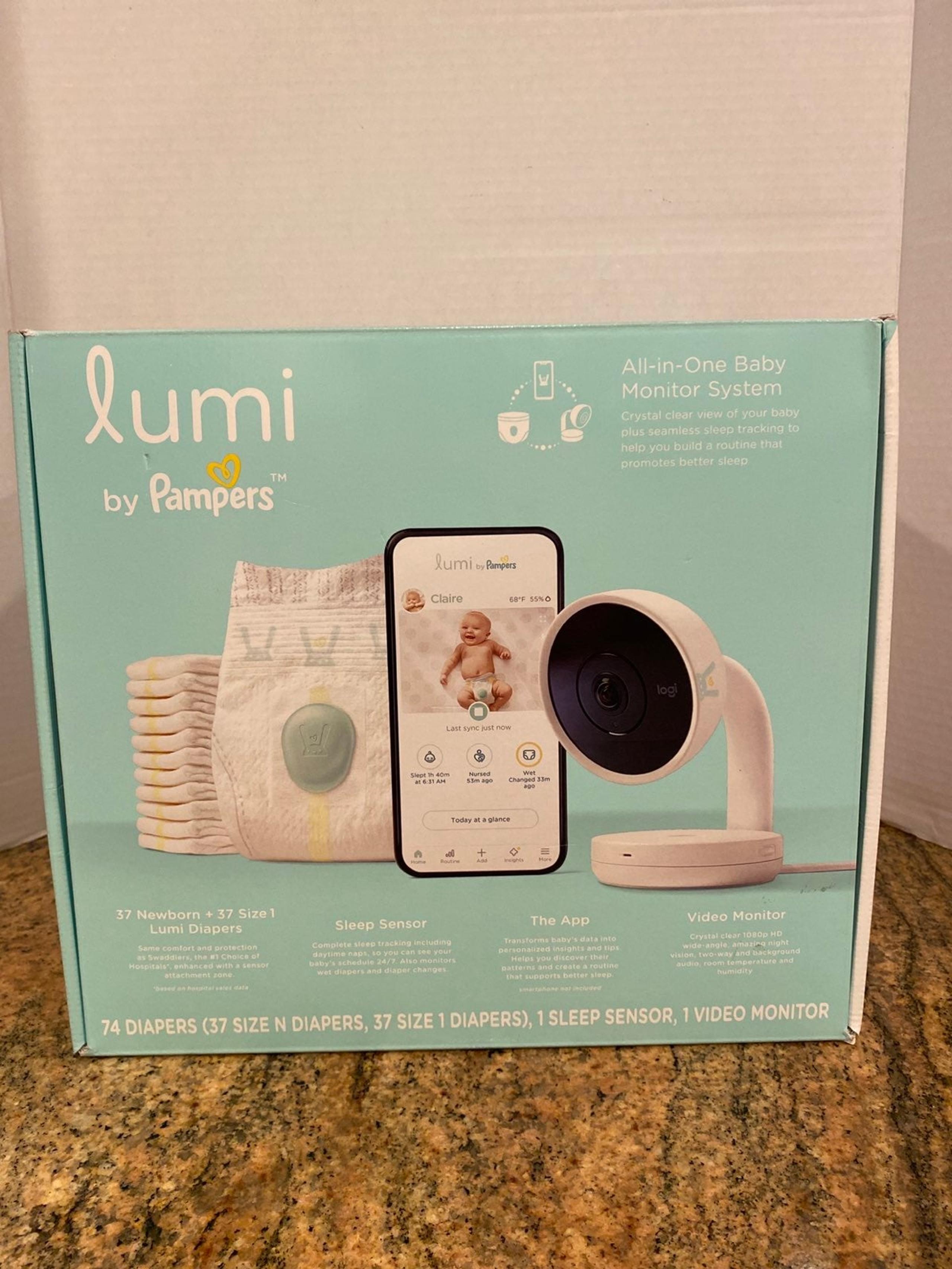 Lumi by Pampers Baby Monitor System