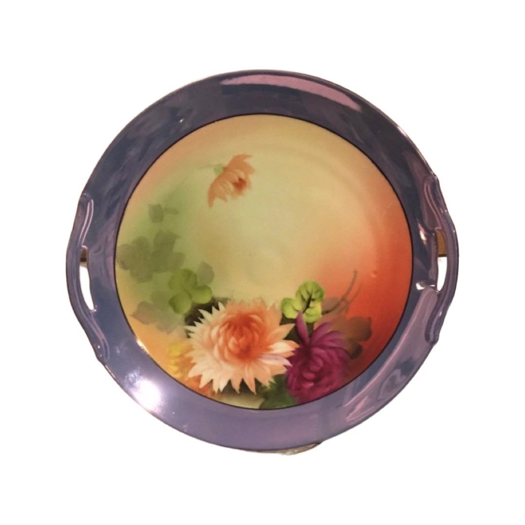 Morimura Brothers Vintage Hand Painted Decorative Plate
