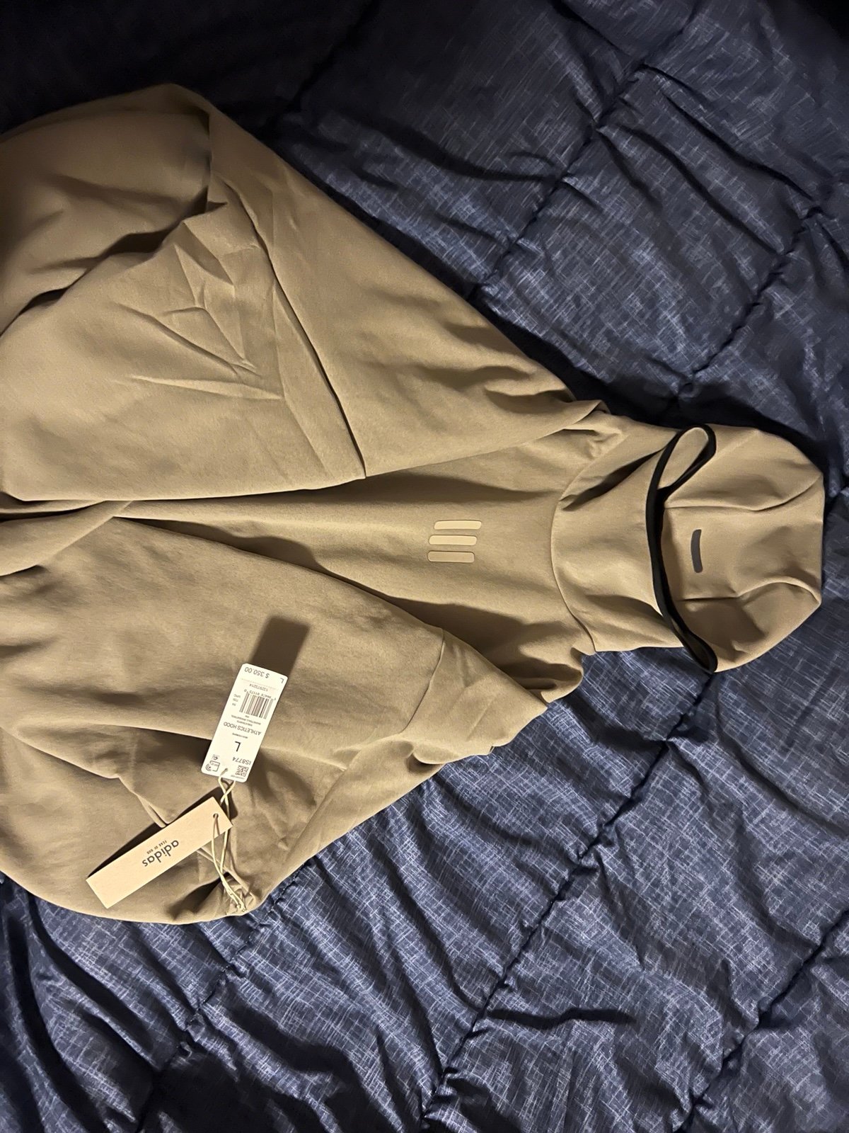 Essentials Suede Clay Hoodie Mens Large