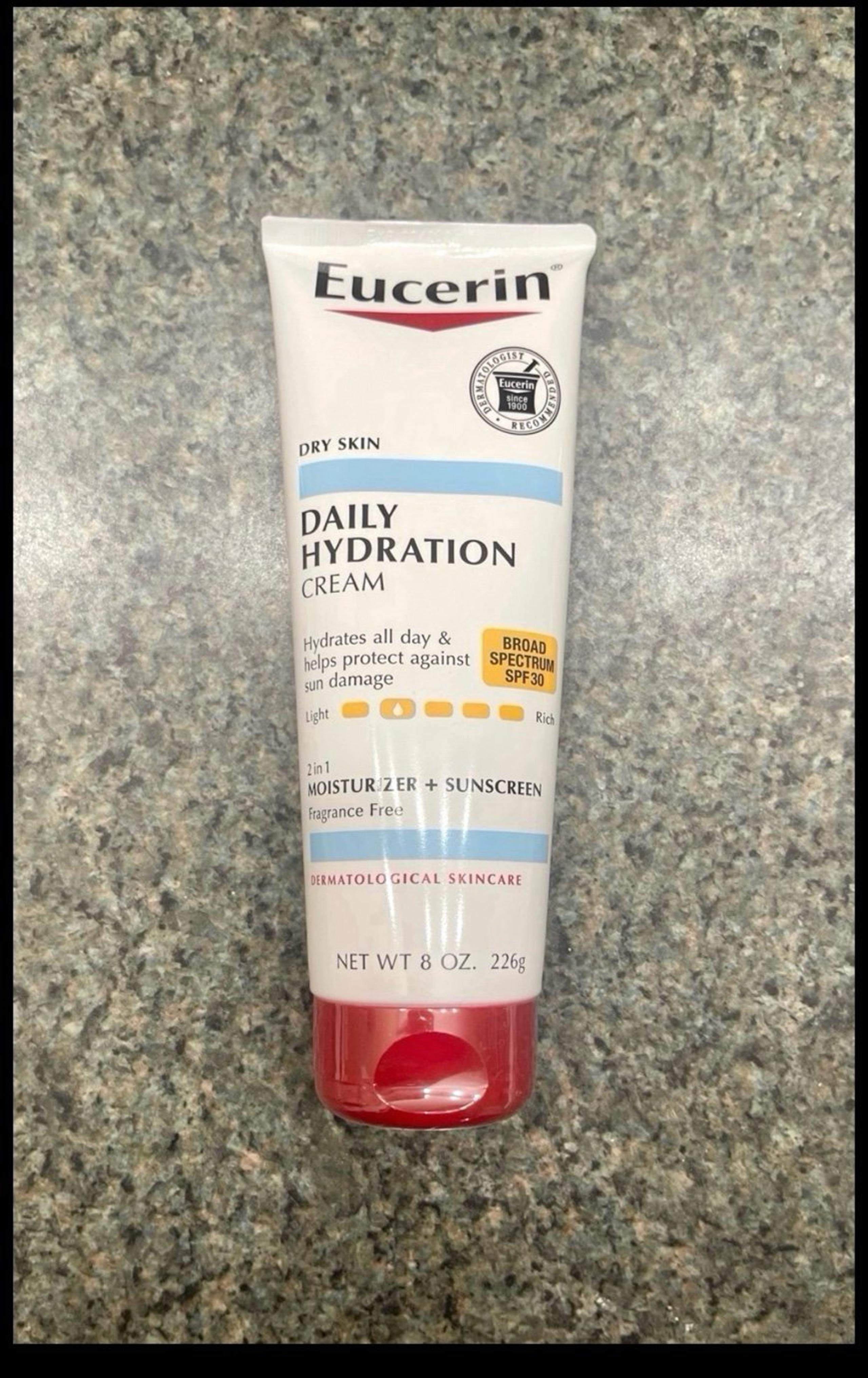 Eucerin spf 30 daily hydration cream