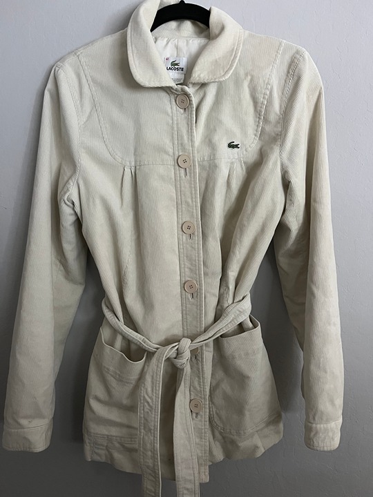 【SATIIIZ】Cardi Vintage Pigment Jacket Vintage Yves Saint Laurent Jacquard Jacket Size S
