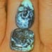 2 Paired SNOWVILLE VARISCITE CABOCHONS- backed & so stunning!