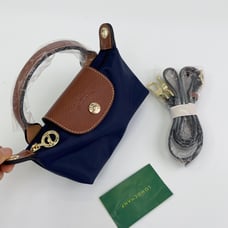 Blue Longchamp bag
