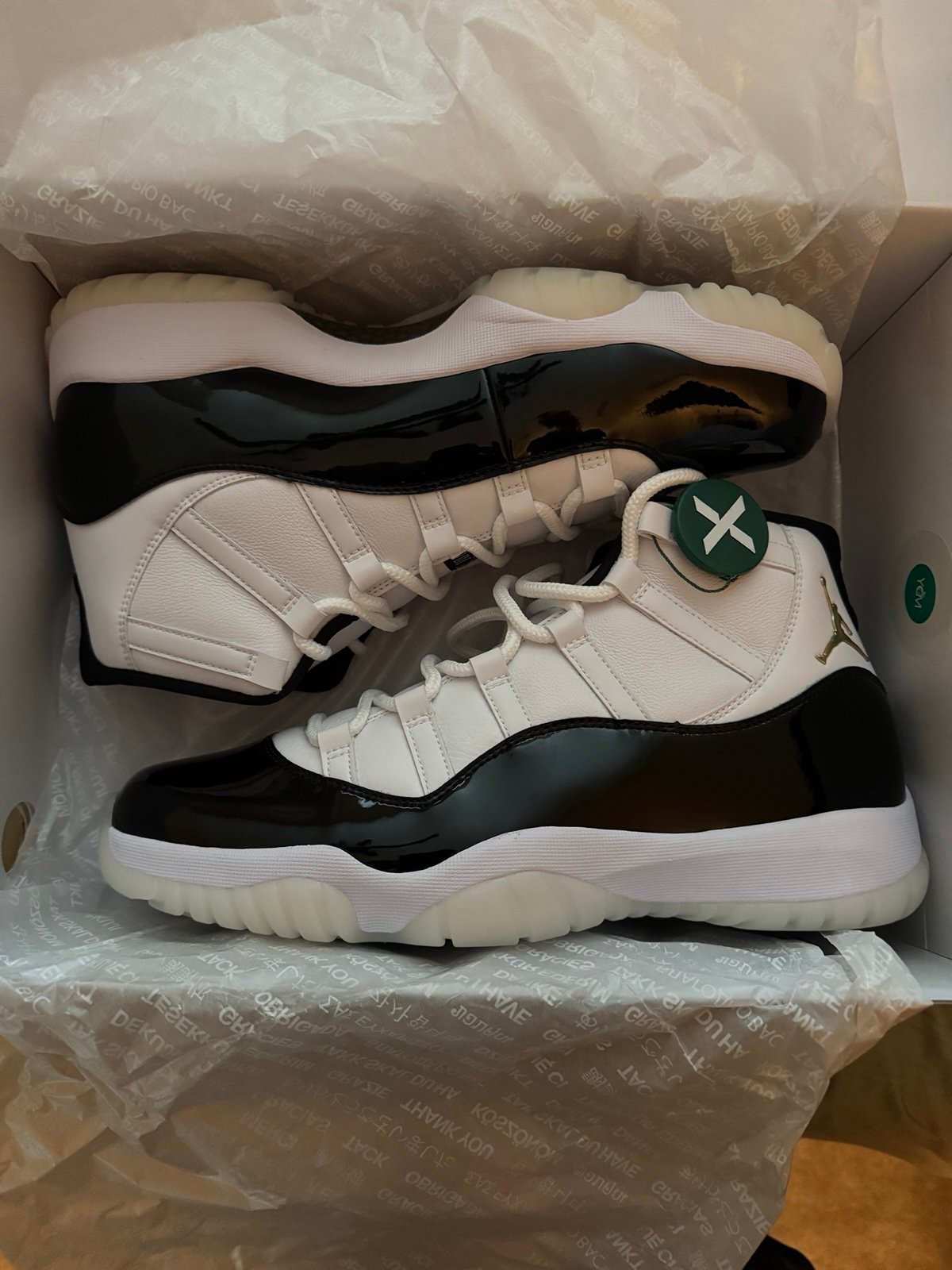 Merry Xmas Jordan 11 DMP Gratitude....Brand New