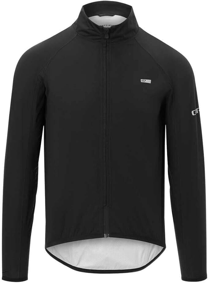 Giro Chrono Expert Rain Jacket Women's Black Full Zip Lightweight Stretch L 165