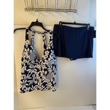 New Jantzen Classic halter size 16 swimsuit 92