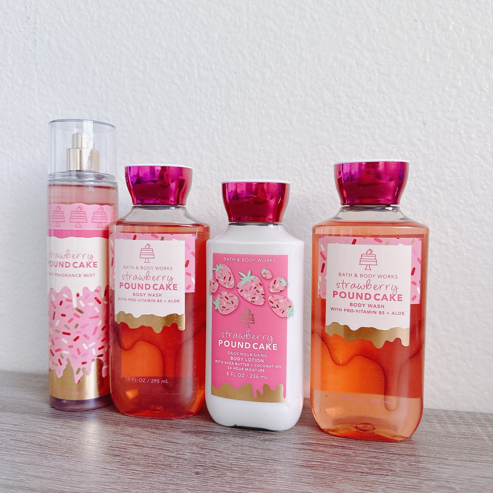 Bath Body Works strawberry poundcake