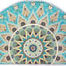 Half Round Indoor Entrance Rug Doormats 36x24 Inches Absorbent Non-Slip