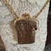 Vintage Chatelaine Metal Mesh Coin Purse, Mini Crossbody Pill/Coin Purse