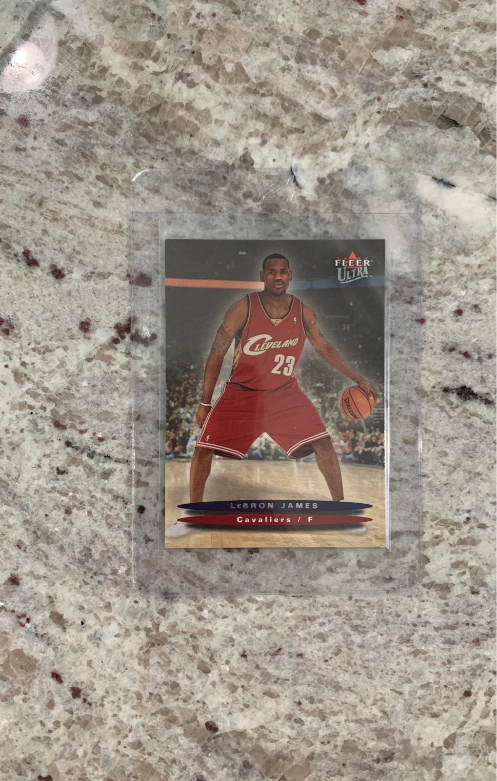 2003-04 Lebron James Fleer Ultra Rookie