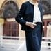 PLST Tweed Jersey Jacket Skirt Suit for Entrance Ceremony and Graduation Ceremony