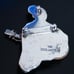 Zealandia Geisha Jewelry - Ancient Ivory Geisha Sterling Silver Necklace/ Pin