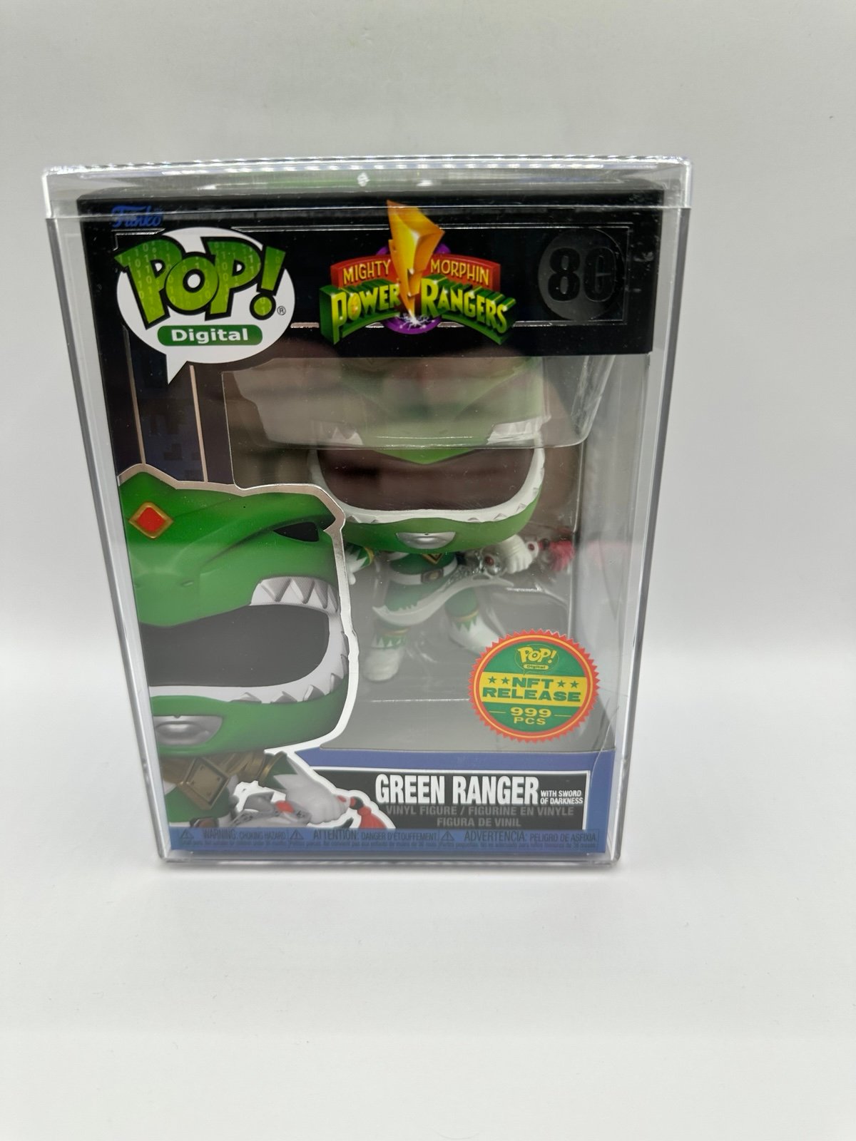 Funko Pop! Green Ranger with Sword of Darkness #80 Digital Grail LE 999