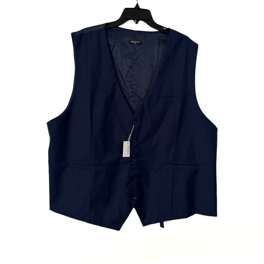 Men’s Navy Vest 4XL New