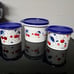 Tupperware cherry canisters