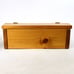 Vintage Wood Writing Slope Stationary Box Treasure Storage Hand Painted Flowers