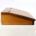 Vintage Wood Writing Slope Stationary Box Treasure Storage Hand Painted Flowers