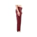 Stella McCartney Womens Red Mid Rise Printed Ankle Length Trouser Pants Size 42