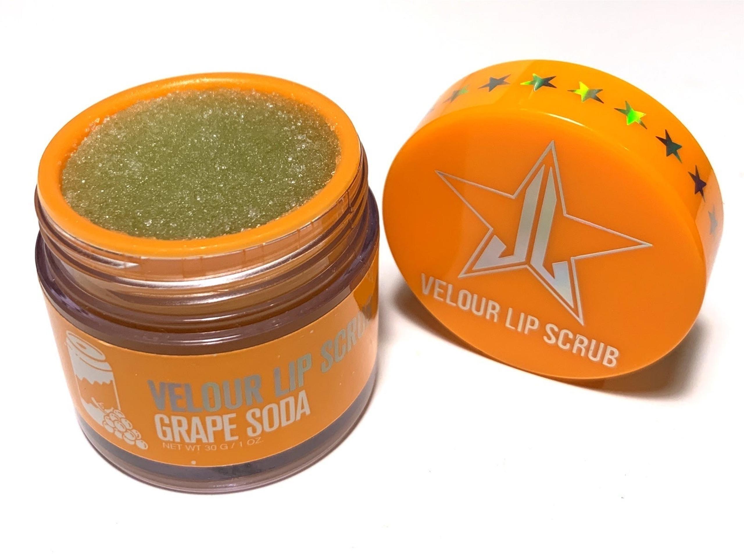 Rare & Hard to Find! NWOB Jeffree Velour Lip Scrub in GRAPE SODA