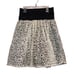 NWT HD in Paris Black & White Lace Bubble Skirt