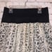 NWT HD in Paris Black & White Lace Bubble Skirt