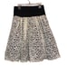 NWT HD in Paris Black & White Lace Bubble Skirt