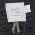 NWT HD in Paris Black & White Lace Bubble Skirt