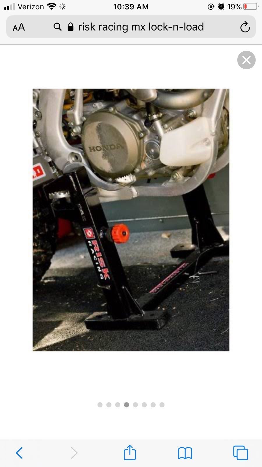 Risk Racing RX lock n load stand