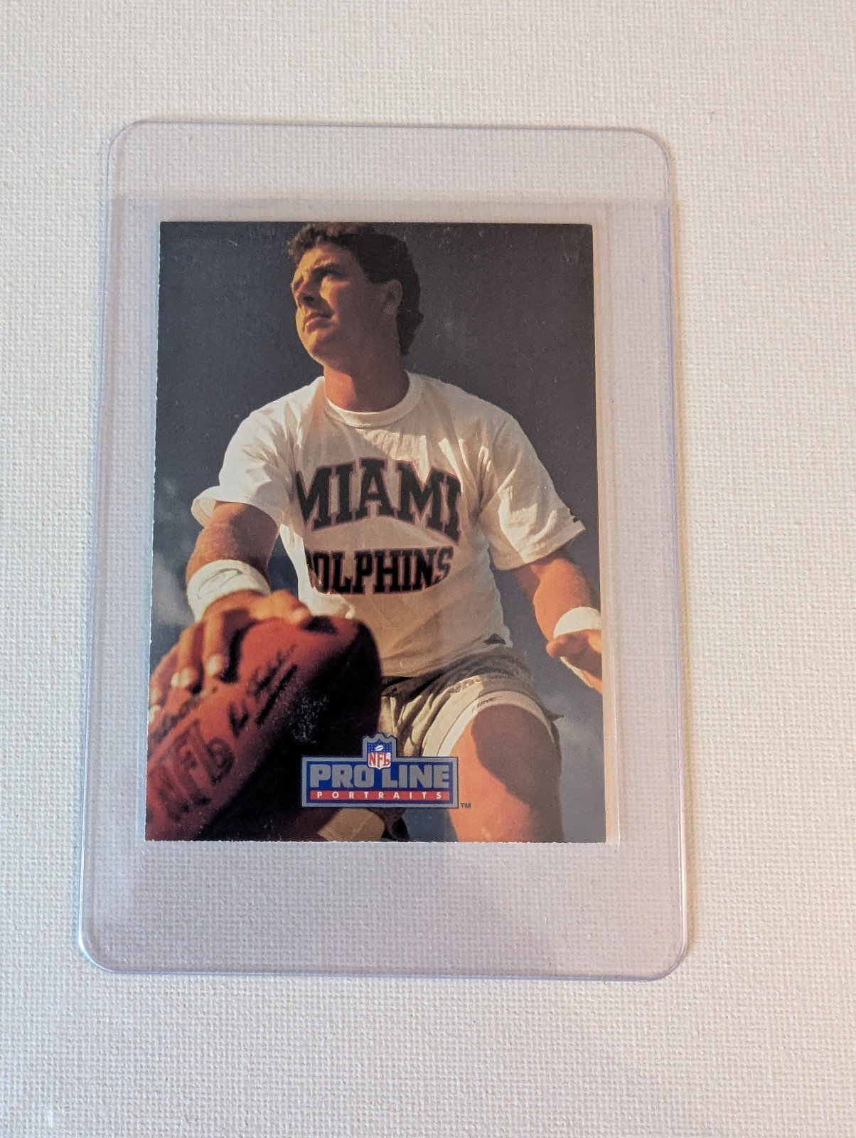 Dan Marino 1991 Pro Line Portraits trading card