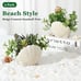 NEW Set of 2 Fake Plants , Assorted Faux Succulents Artificial Plants