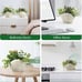 NEW Set of 2 Fake Plants , Assorted Faux Succulents Artificial Plants