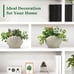 NEW Set of 2 Fake Plants , Assorted Faux Succulents Artificial Plants