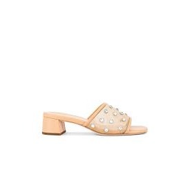 Loeffler Randall Brooke Mule in Caramel & Clear