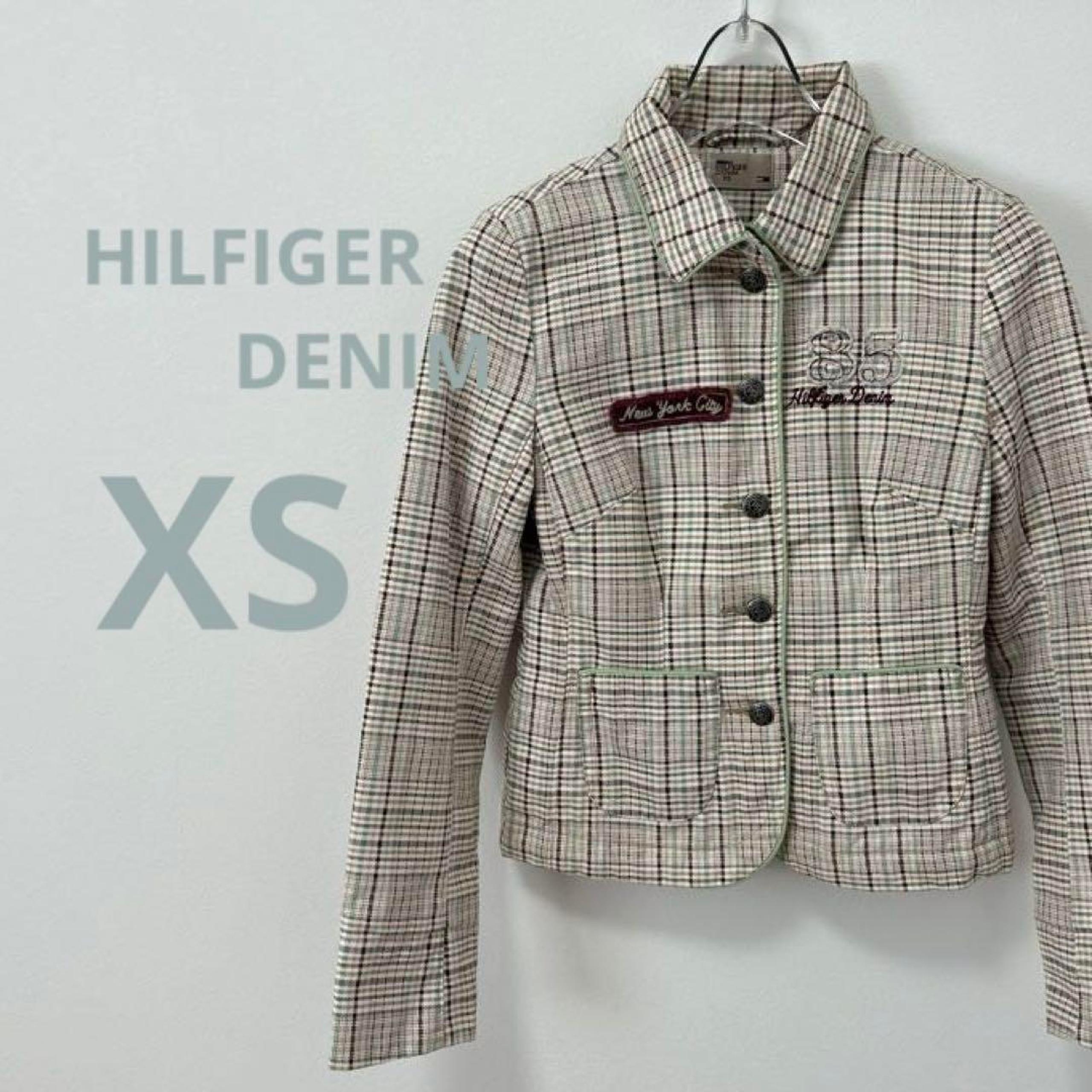 Hilfiger Denim Green Plaid Jacket XS