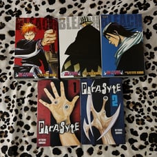 Bleach and Parasyte manga bundle